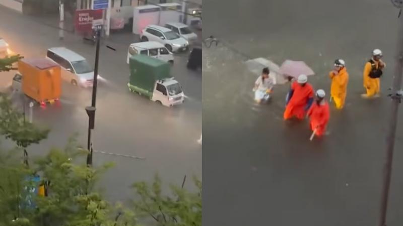 日本千葉縣豪雨「前所未見」!18城市發最高警報 氣象廳急喊:快保命