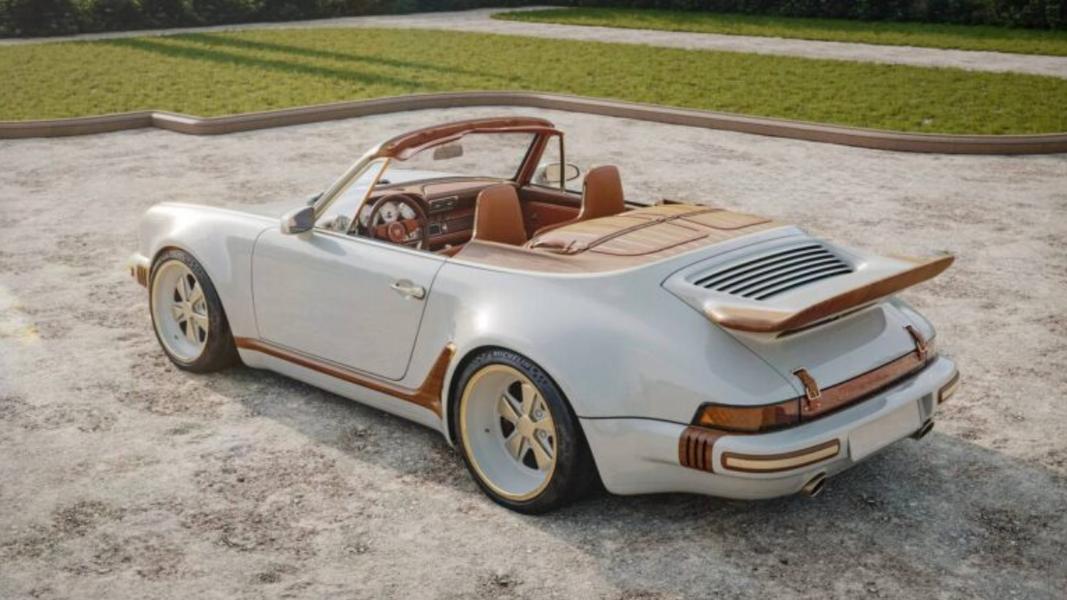 Classic Turbo Cabriolet,由Louis Vuitton女裝創意總監Nicolas Ghesquière共同參與設計。(圖/Singer提供)