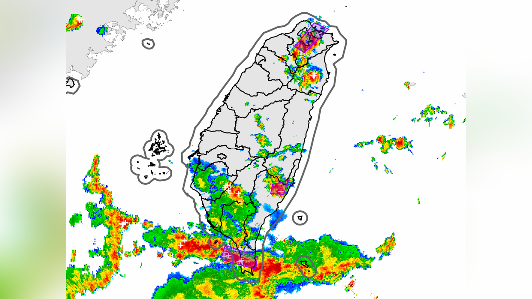 天氣/雙北大雷雨預警!北市、新北防強降雨 山區暴雨狂炸一個半小時