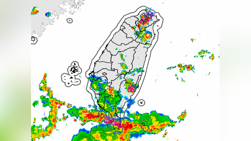 天氣/雙北大雷雨預警!北市、新北防強降雨 山區暴雨狂炸一個半小時