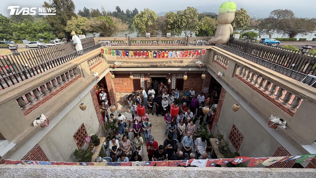 黃卓彬洋樓迴向格局。(圖/程子奕攝)
