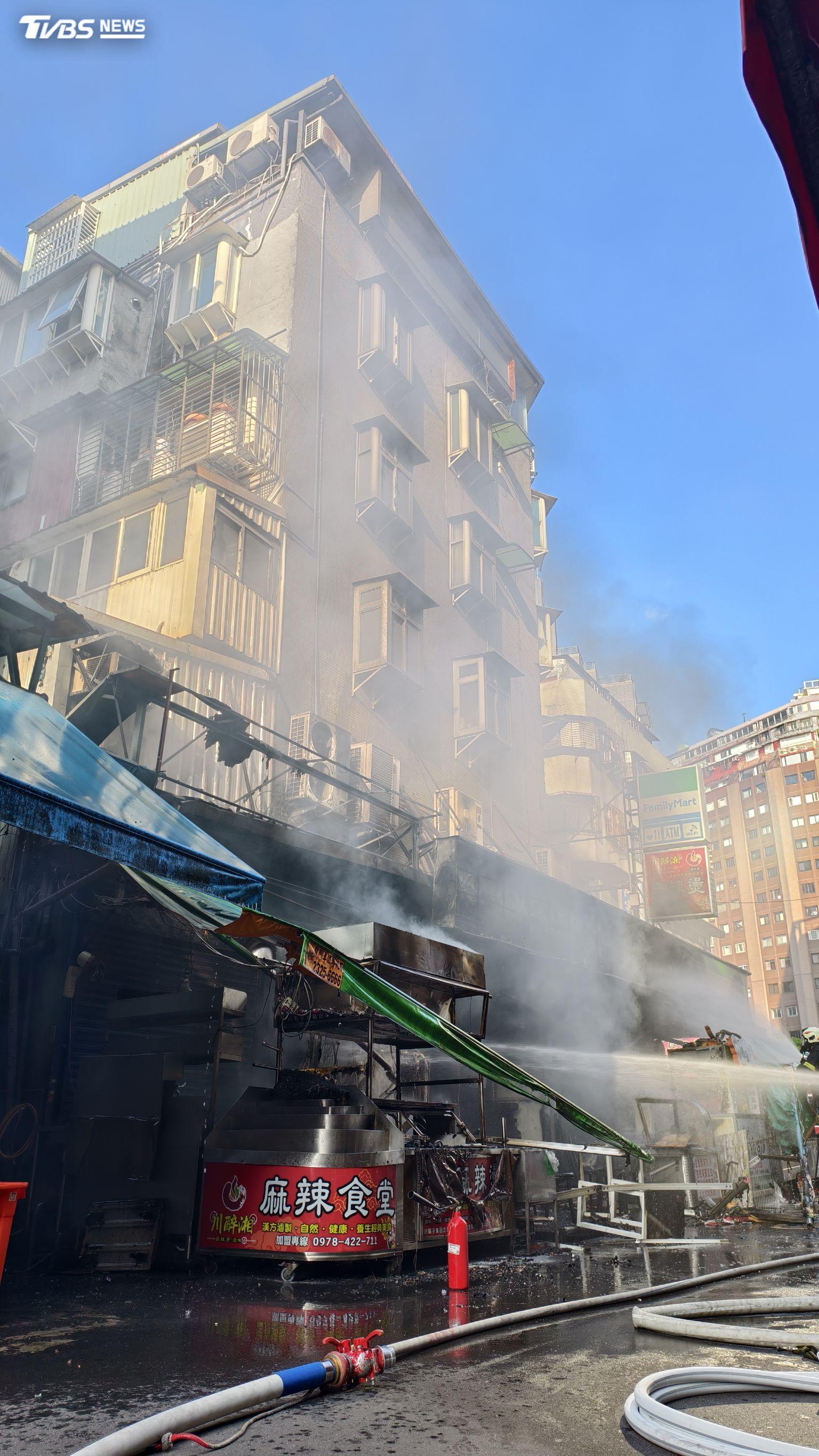 臨江街失火-臨江街火災-臨江街夜市失火-臨江街夜市火災-臨江街攤販失火-臨江街麻辣燙-臨江街綠豆沙
