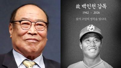 韓職唯一「四割男」!傳奇打者白仁天腦出血逝世 享壽83歲