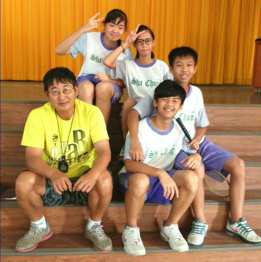 謝光霓退休前，曾在台中擔任體育老師。（圖／謝光霓提供）