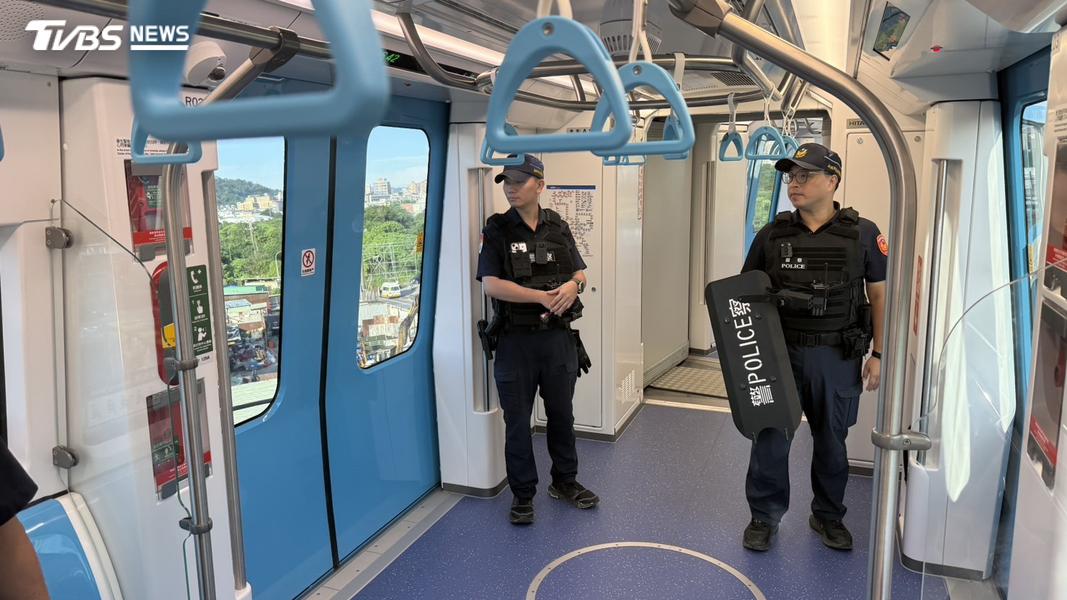 警方為配合營運時間調整,增加巡邏頻率。(圖/TVBS)