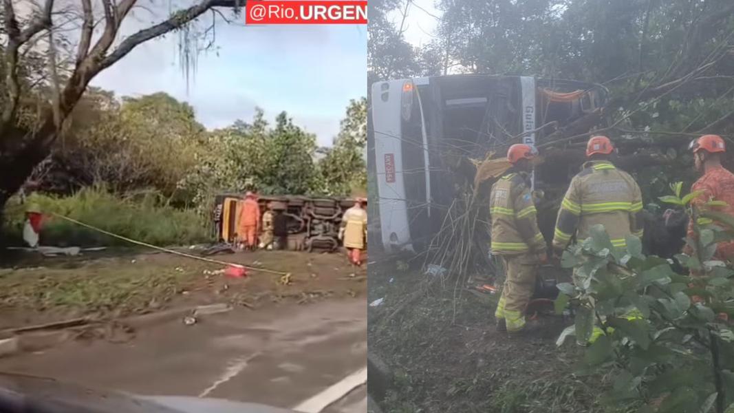 巴西巴士翻覆10死37傷!驚爆「無照黑心客運」上路