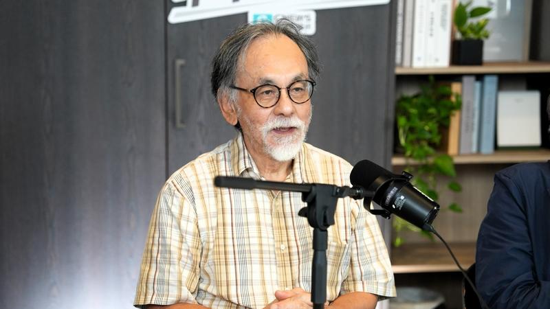 前立法委員林濁水大讚韓國瑜對暗黑勢力開砲。(圖/CNEWS匯流新聞網)