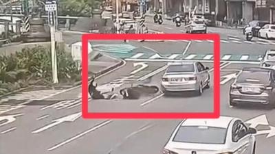 又是毒駕!基隆男鬼切自摔釀追撞 體內驗出2毒品