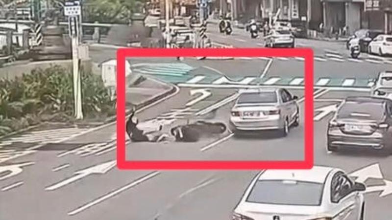 又是毒駕!基隆男鬼切自摔釀追撞 體內驗出2毒品