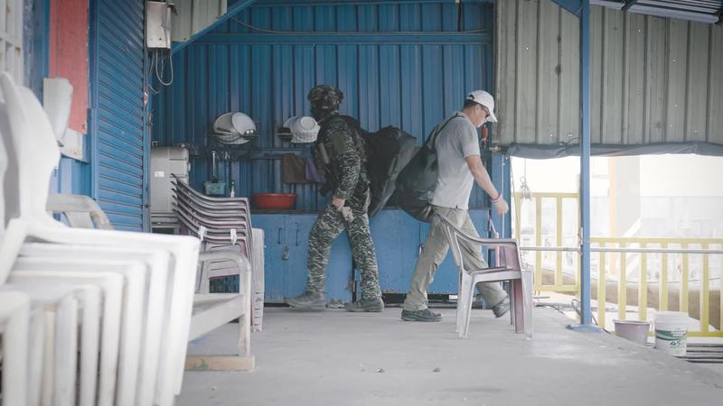 影音/漢光後仍熱烈討論!陸戰隊換「便服+戰鬥個裝」突襲掀論戰