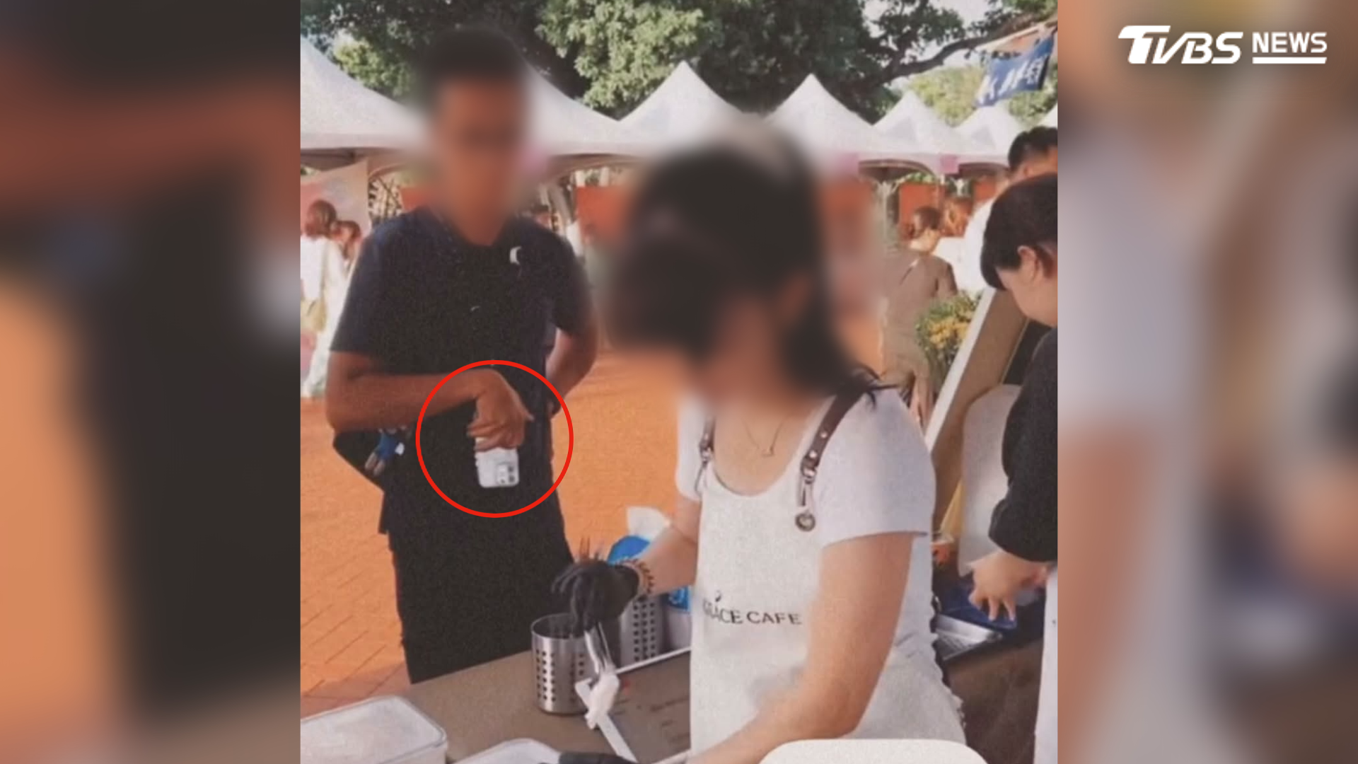 駁二市集驚魂！女遭同一男多次跟拍