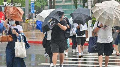 天氣/雙旋共舞!全台今起「連濕7天」 最猛雨勢落這4天