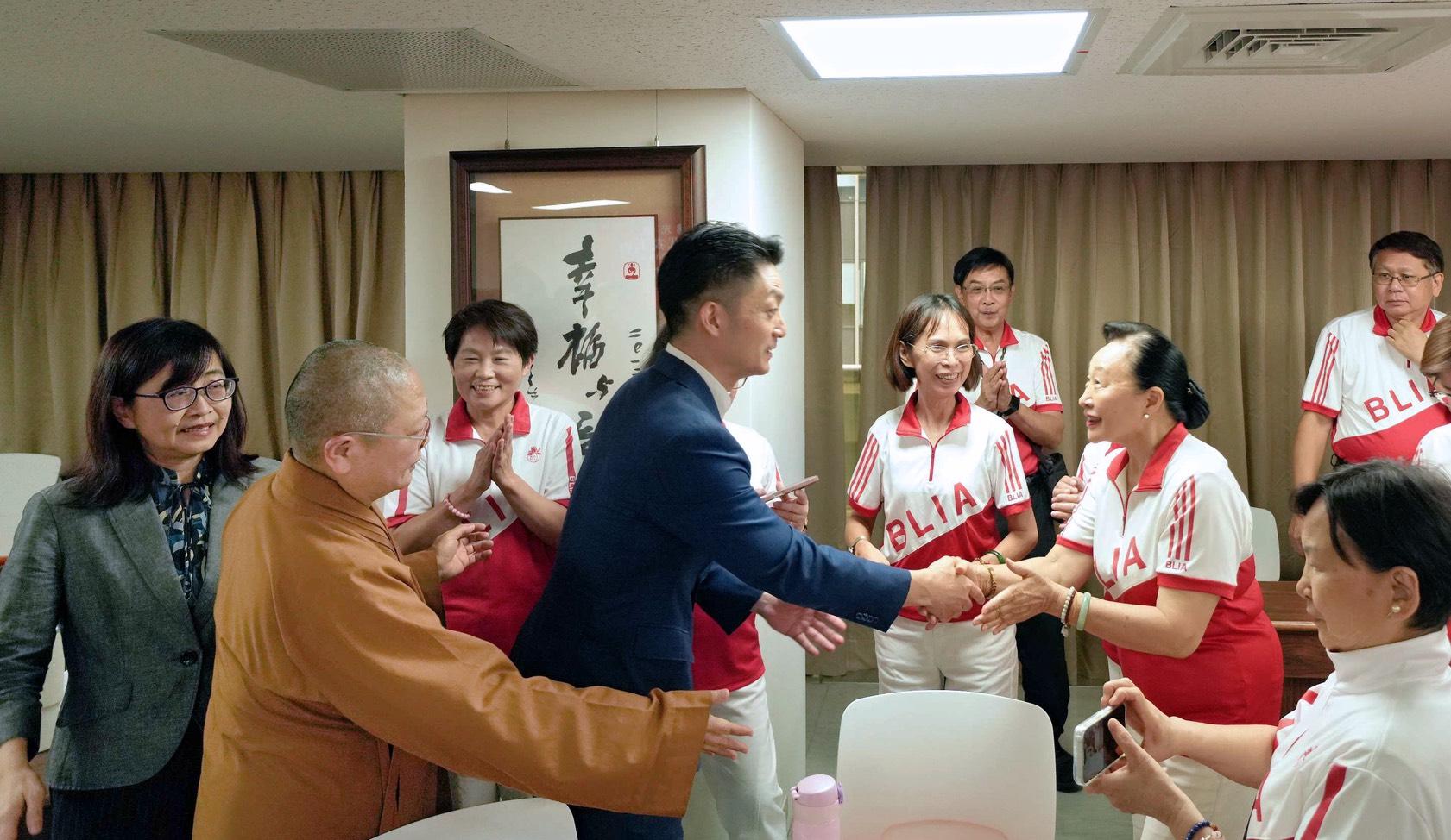 台北市長蔣萬安親自出席國際佛光會2026世界會員代表大會籌備會。(圖/台北市政府)