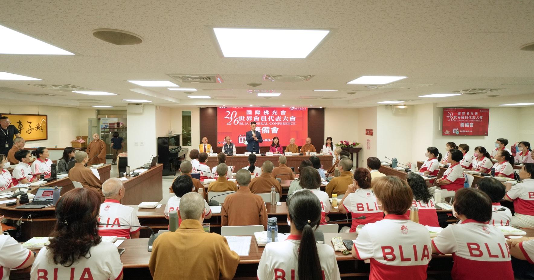 全球佛光人10月3日相聚臺北大巨蛋。(圖/台北市政府)