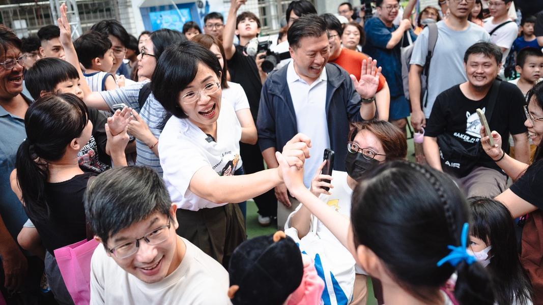 蘇巧慧近日人氣高漲、聲勢旺。(圖/蘇巧慧競辦提供)