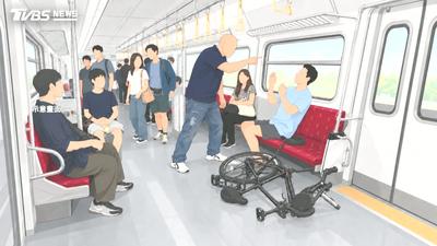 少年攜單車搭台鐵區間車 疑座位問題遭酸「沒人教」情緒失控
