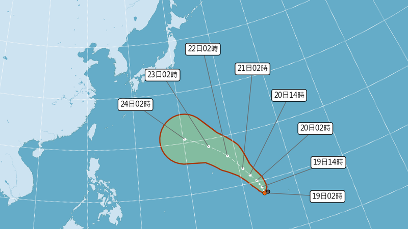 天氣/準颱風「沙德爾」最快今生成!Google AI揭可能路徑