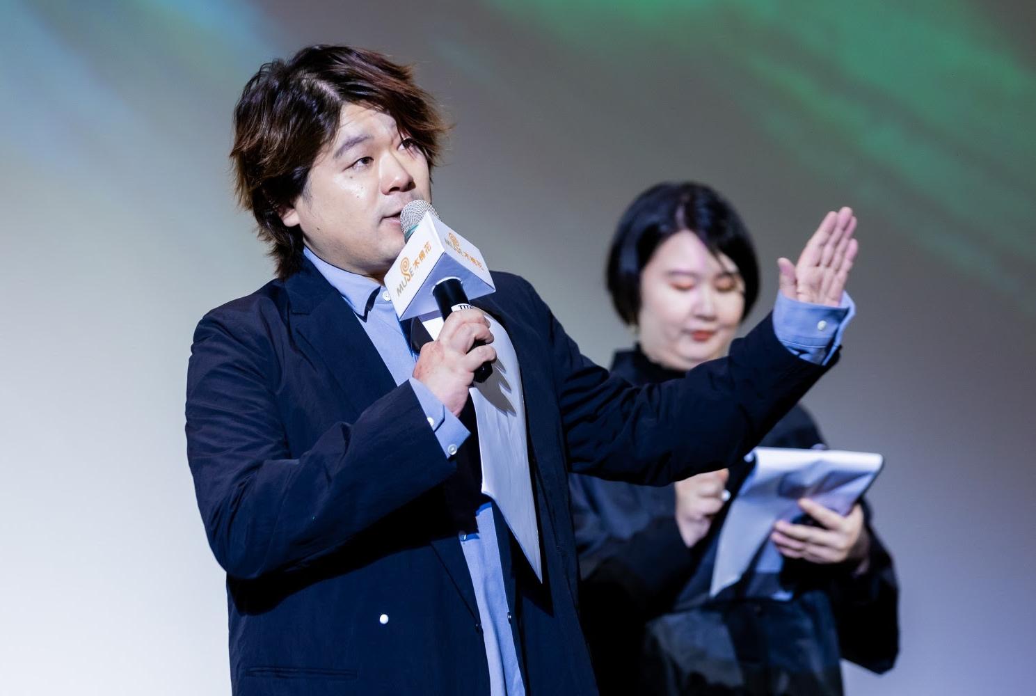 聲演「嘴平伊之助」的松岡禎丞2024年也曾為宣傳《鬼滅之刃》來台。（圖／木棉花提供）