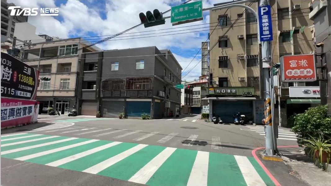 新竹市田美三街與光華東一街口為當地居民公認的「高肇事路口」。(圖/TVBS)