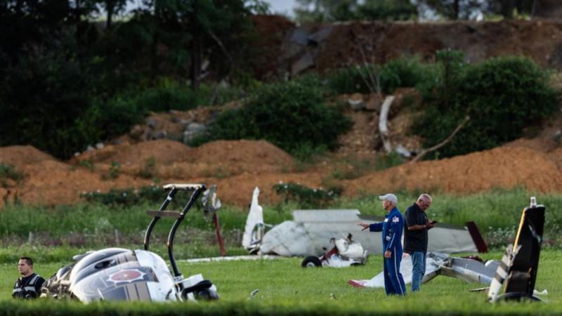 美小飛機猛撞州警直升機 「解體成碎塊」釀1死2傷