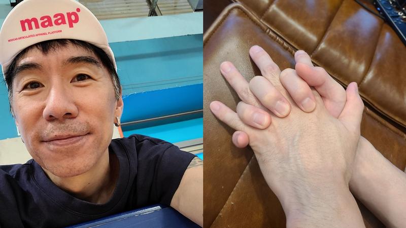 離婚許允樂2年多!張兆志七夕放閃「十指緊扣」 網友抓包真相