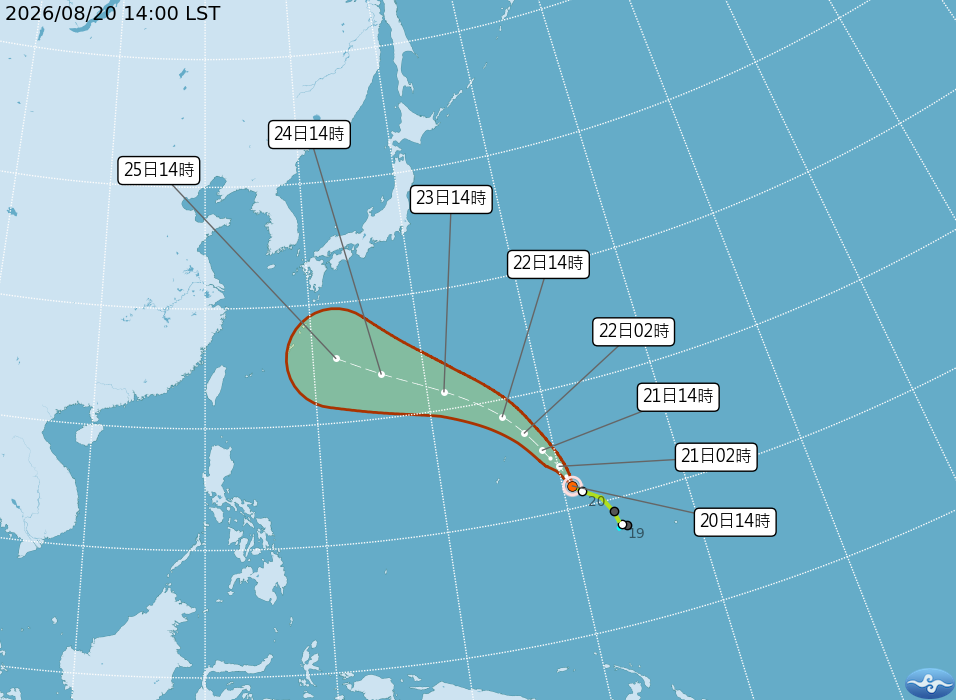 明天天氣／下到發紫！「豪雨級雨彈」猛炸 最猛區域曝