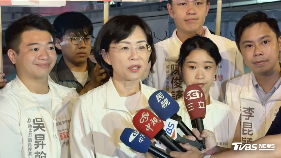 蘇巧慧有逼近現象。(圖/TVBS)