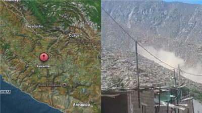秘魯規模6.7強震釀3傷!土石山丘狂瀉下 多民宅受波及