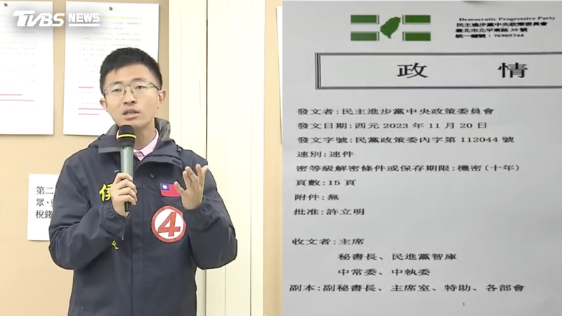 選前爆假資料!侯漢廷涉3罪起訴 邱毅曾提醒:文件恐是假的