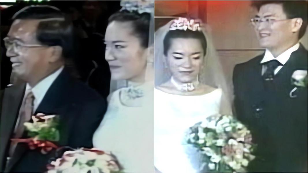 韓毅雄夫妻當年牽線陳幸妤與趙建銘,兩人在 2001年時結婚。(圖/TVBS)