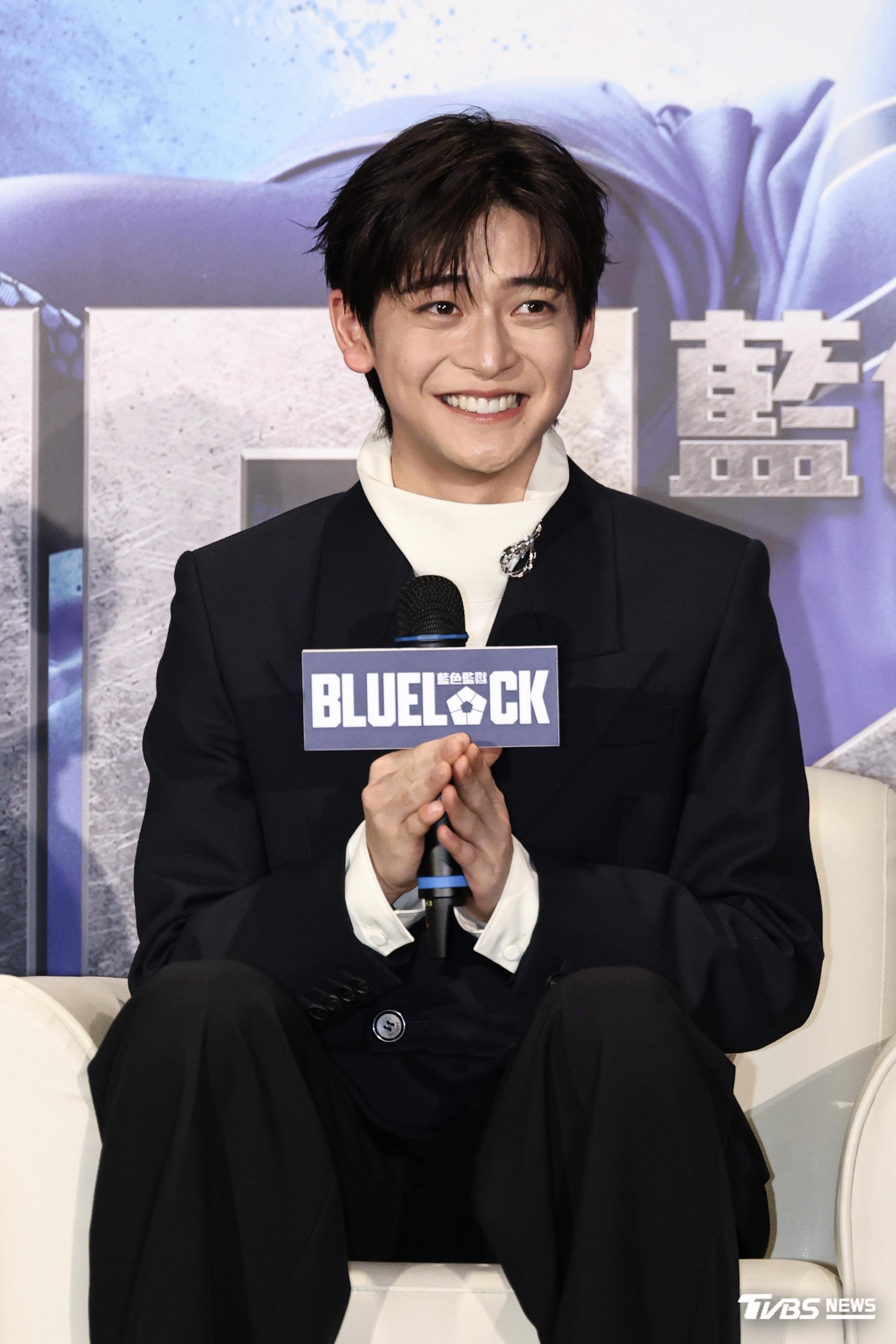 對於媒體、影迷的提問，高橋文哉都有問必答，展現誠意。（圖／TVBS）