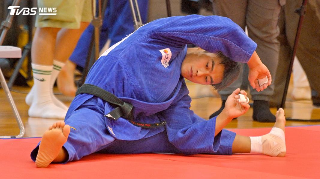 楊勇緯信心表示:能用經驗與技術去備戰。(圖/胡瑞麒攝)