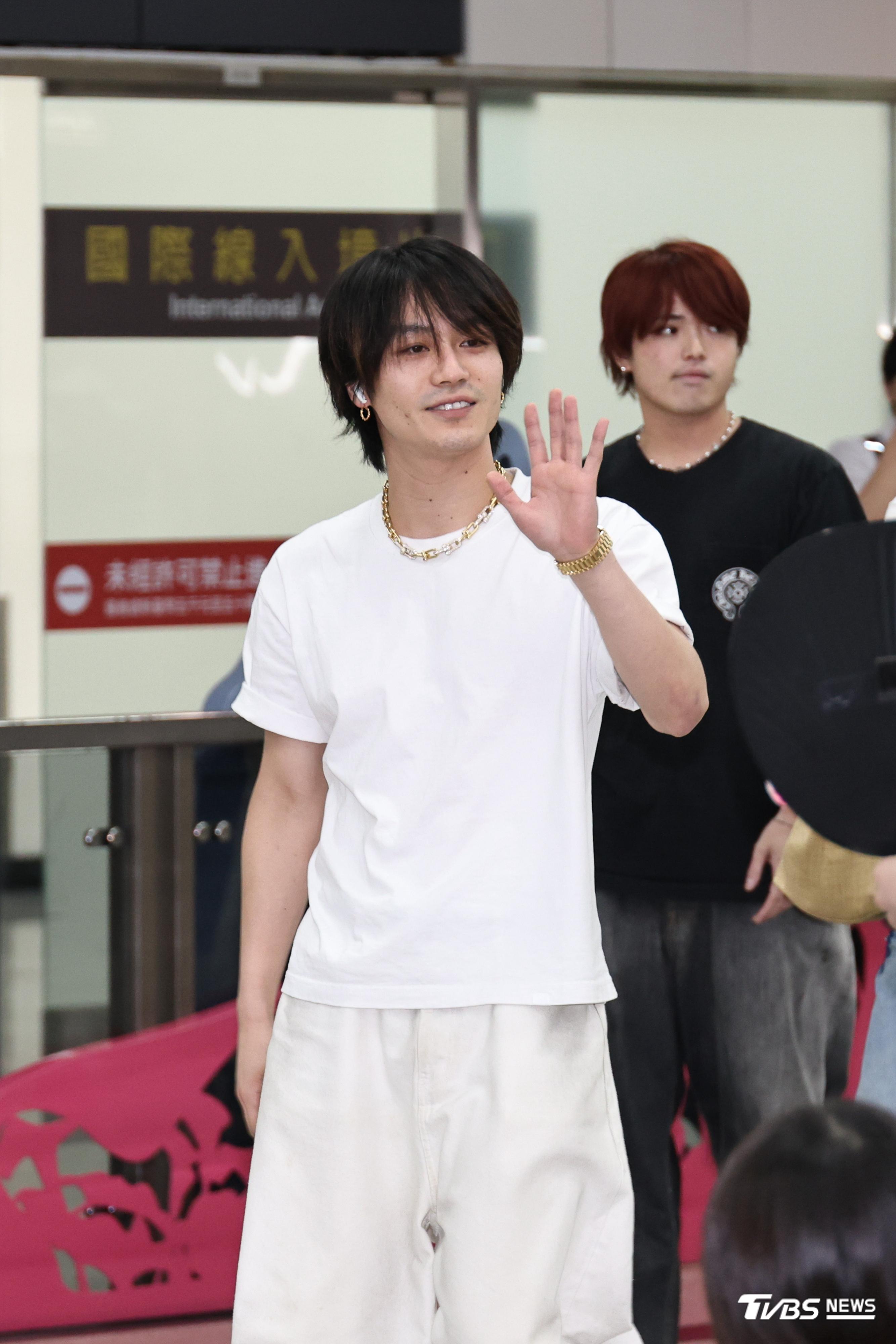 松田元太略顯疲態，可能在半空中被嚇壞了。（圖／張哲鳴攝）