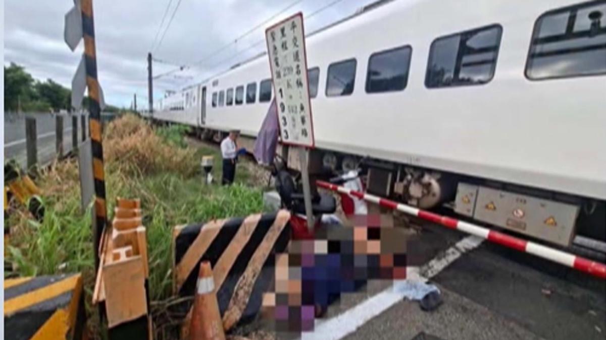 8旬翁騎電輔車疑卡平交道 遭新自強撞亡