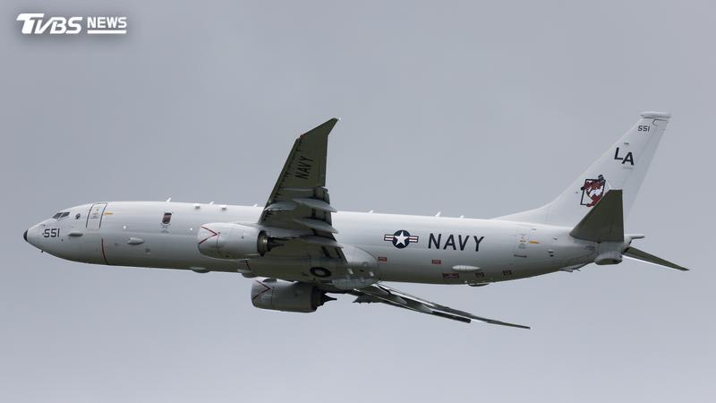 美軍P-8A巡邏機飛越台海!航行L型軌跡 第七艦隊發聲了