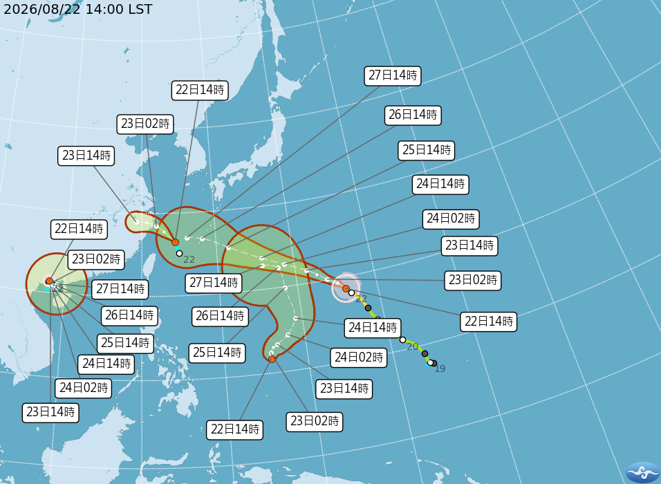 明天天氣／雨彈狂炸！中南部連3天雨勢猛 沙德爾「這天」變數增