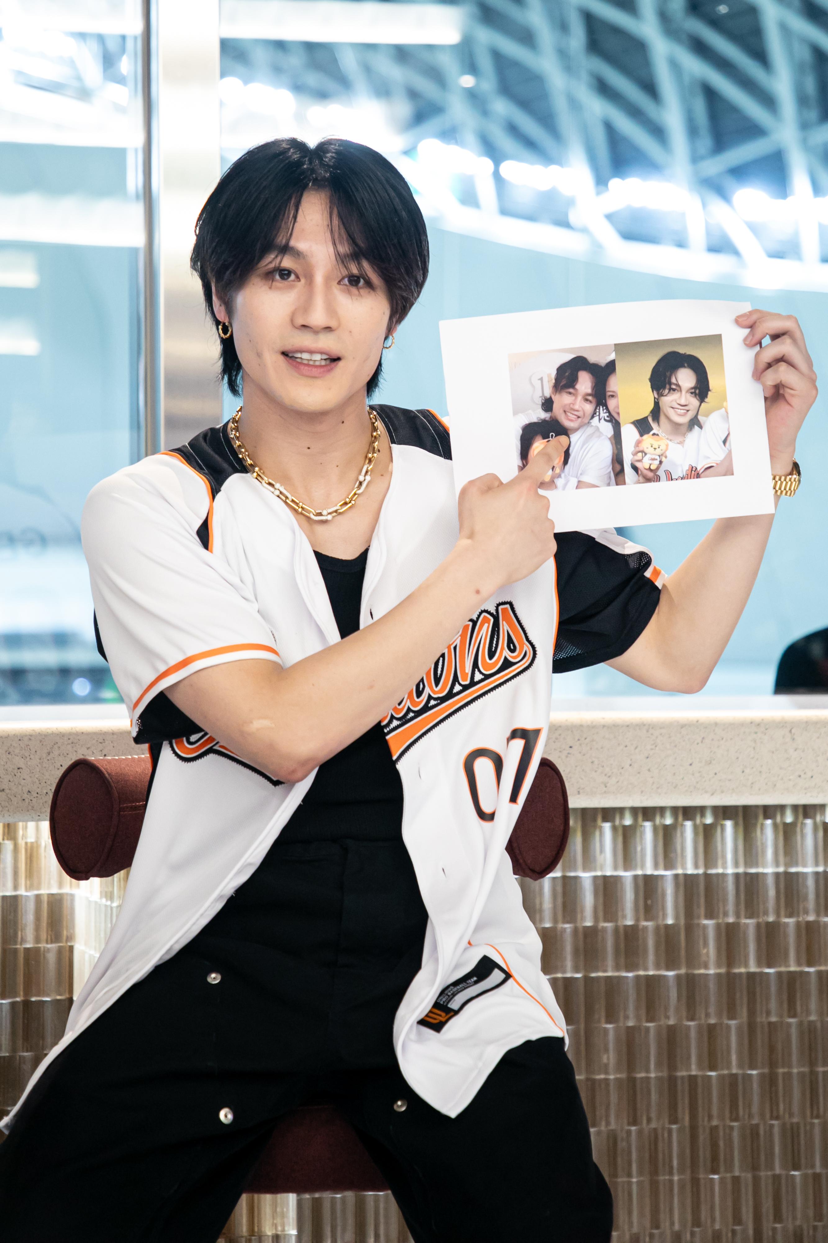 松田元太也認證跟潘傑楷猶如父子。(圖/環球音樂提供)