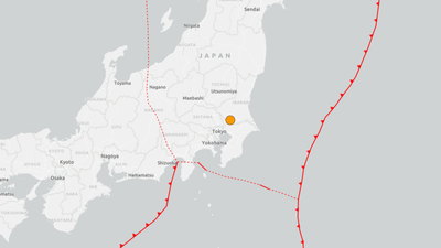 日本關東地區規模5.9地震 無海嘯危險