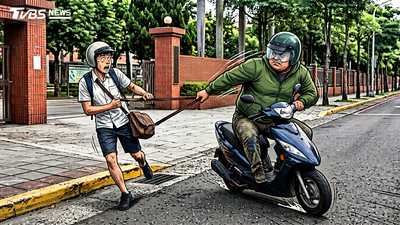 怎麼是你!桃園男飛車搶700元逃兩年 監獄「巧遇苦主」被勸自首