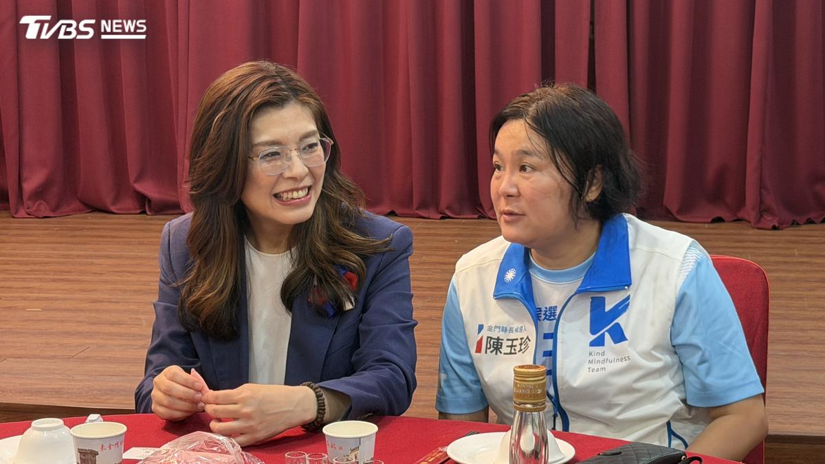鄭麗文曝父在金門當兵 認證戰神陳玉珍「私下是可愛妹子」