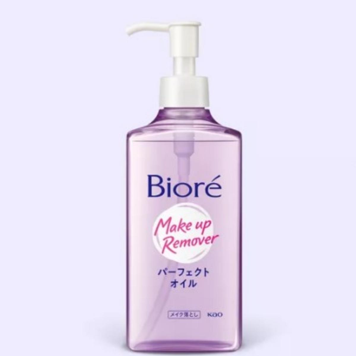 Bioré 「深層卸粧油」是少數手濕臉濕還能直接使用的卸妝油。(圖/翻攝自kao官網)