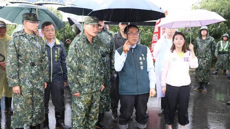 暴雨炸南部!第四作戰區兵力挺進那瑪夏、六龜 助預防撤離
