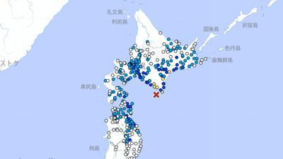 快訊/日本「1天2震」!北海道晚間發生6.0地震 最大震度4級