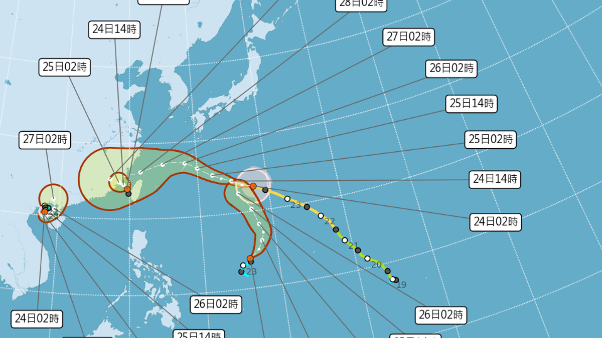 天氣/三颱共舞!「閃電」颱風生成 最新路徑、影響台灣機率曝