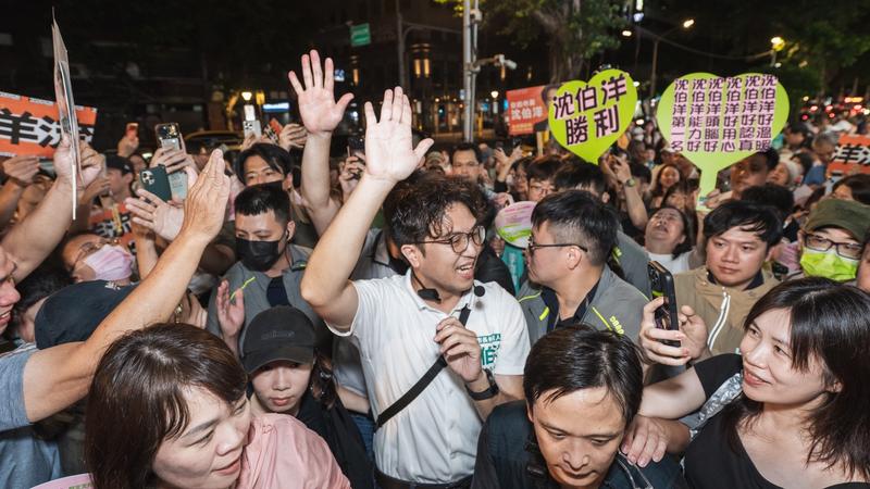評沈伯洋選情 高嘉瑜嗨喊「洋流」像龍捲風:讓蔣萬安來不及逃