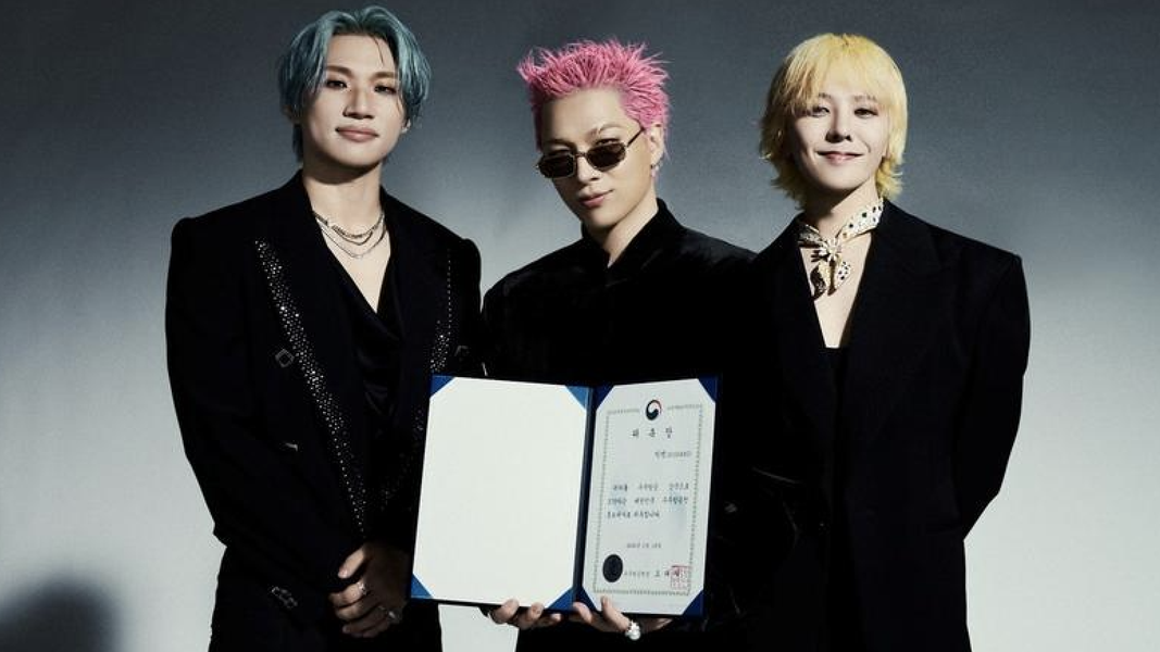 BIGBANG正舉行20週年巡迴演唱會。(圖/翻攝自YG_GlobalVIP推特)