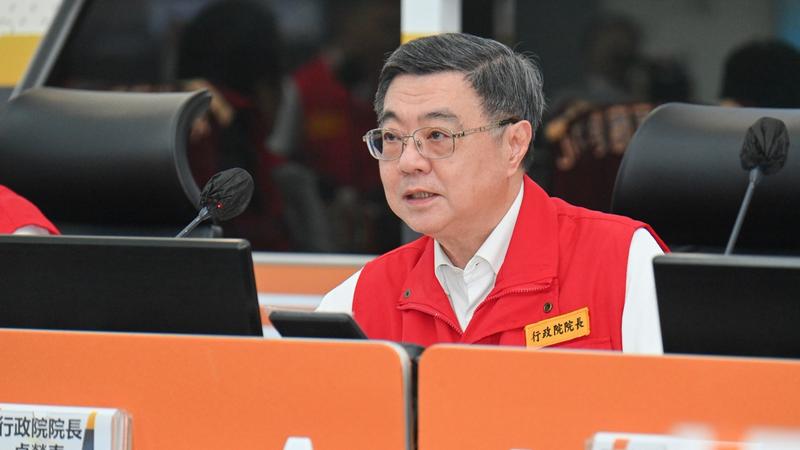 沙德爾侵台二級災變應變中心開設 卓榮泰示警「情況會特別嚴峻」