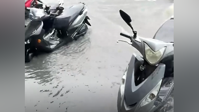台東暴雨多處成汪洋!中興路變河流「機車全泡水」 里長廣播移車