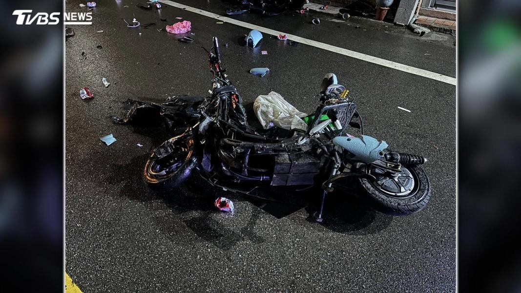 深夜撿回收遭撞飛慘死!婦人卡變電箱縫隙 酒駕男酒測值0.57(圖/TVBS)