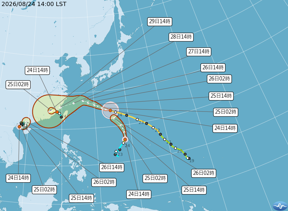 天氣-颱風-明天天氣-現在天氣-颱風假-颱風路徑-台灣天氣-天氣預報-暴風侵襲率